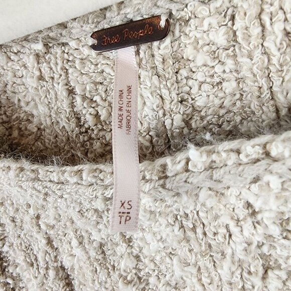 Free People size XS Good Day cropped pullover sweater - Picture 4 of 11